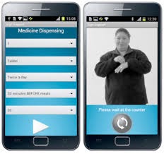 SignSupport: A Mobile App for the Deaf Community